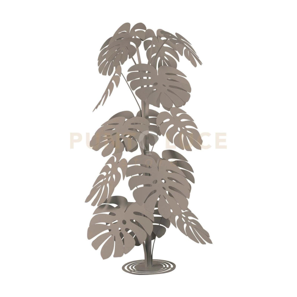 Pianta decorativa moderna Monstera grande Beige