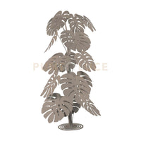 Pianta decorativa moderna Monstera grande Beige
