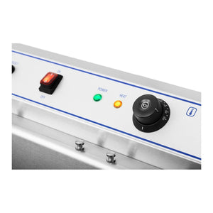 Friggitrice professionale per ciambelle ristorante 30 litri 9.000 W zona fredda 14_0001770