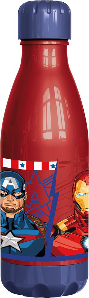 Borraccia per bambini in plastica Avengers 560 ml