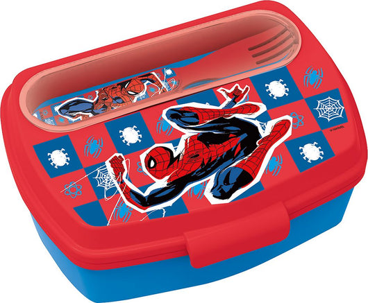 Sandwich Box per bambini in plastica Spiderman
