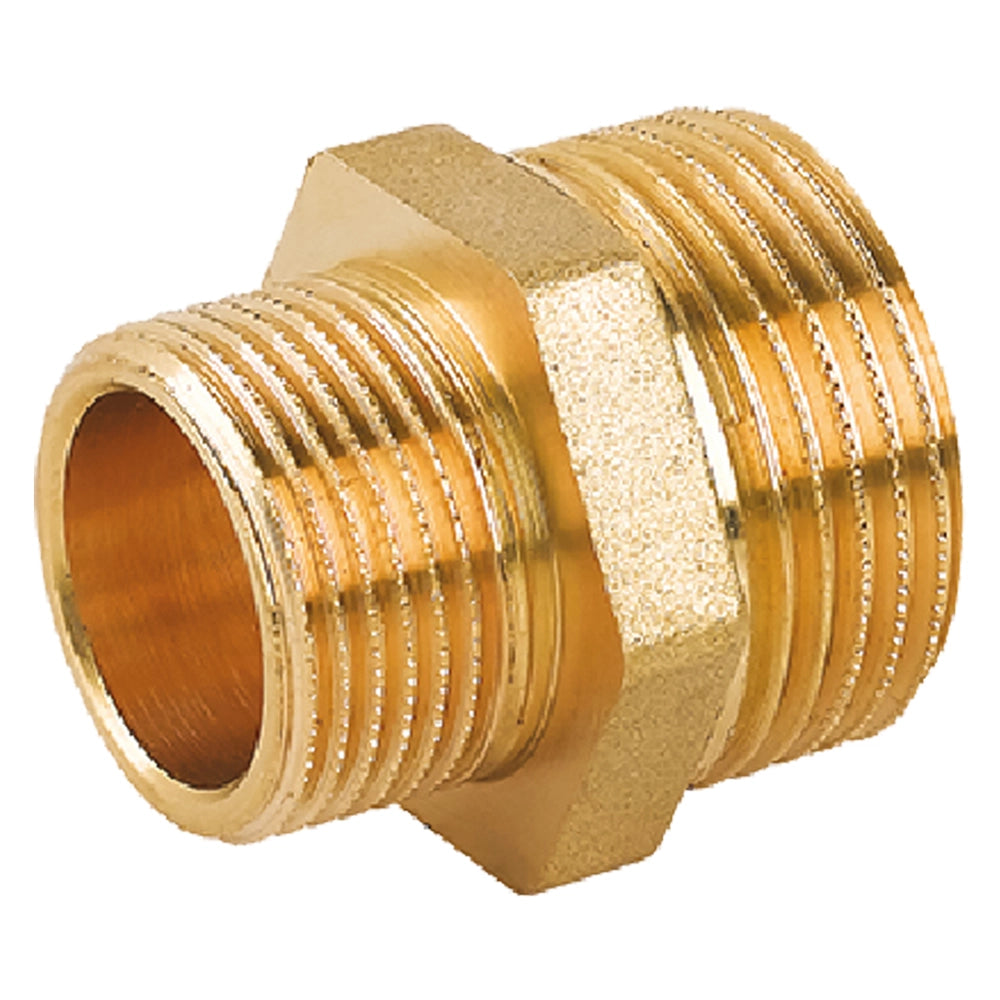 RACCORDO NIPPLO RIDOTTO 'ART. 1211' 1/2 x 3/4 (maschio x maschio)- 5 pezzi  - ICMA