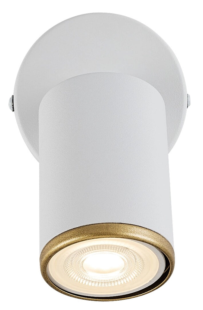 Applique Nolie 1xGU10 bianco/oro Rabalux