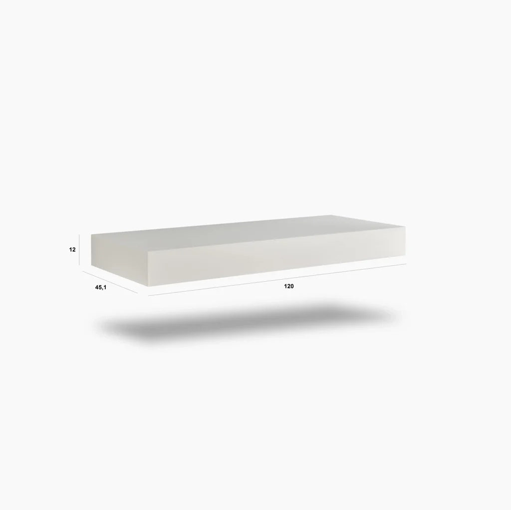 Top/Mensola L.120 P.45,1 H.12 cm GIOVE colore rovere miele
