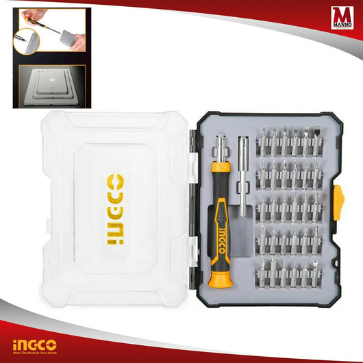 Set cacciaviti precisione smartphone 32 pz - Ingco HKSDB0348