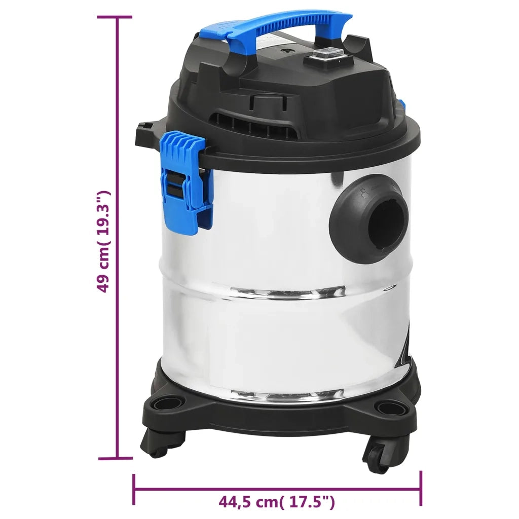 Aspirapolvere e Aspiraliquidi 1200 W 20 L Argento CFW4424519