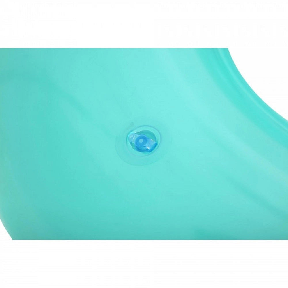Trade Shop - Gonfiabile Salvagente Fantasia Floreale 114 Cm Con Maniglie Piscina Estate 36302 -