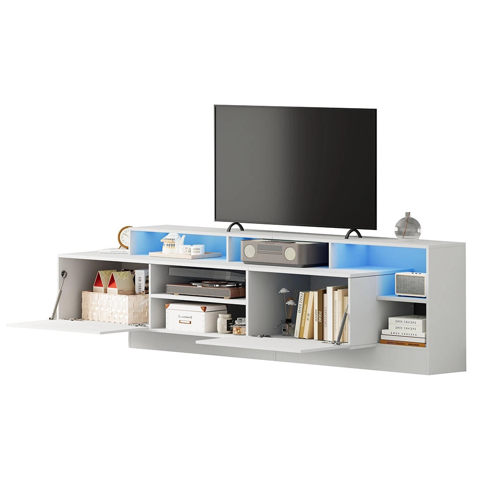 Mobile TV Moderno 190x40x48.5cm - Xylo - Luci LED, fino a 70"