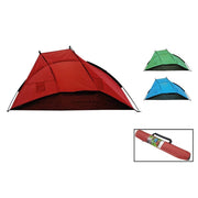 Trade Shop - Tenda Da Spiaggia Paravento Parasole Con Picchetti Portatile Mare 220x110x100cm 206403 -