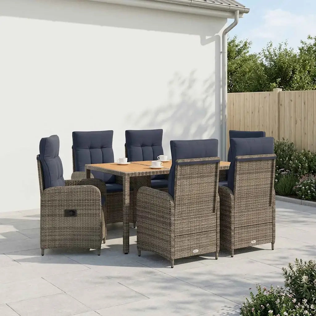 Set da pranzo per esterni 7 pz 3422283