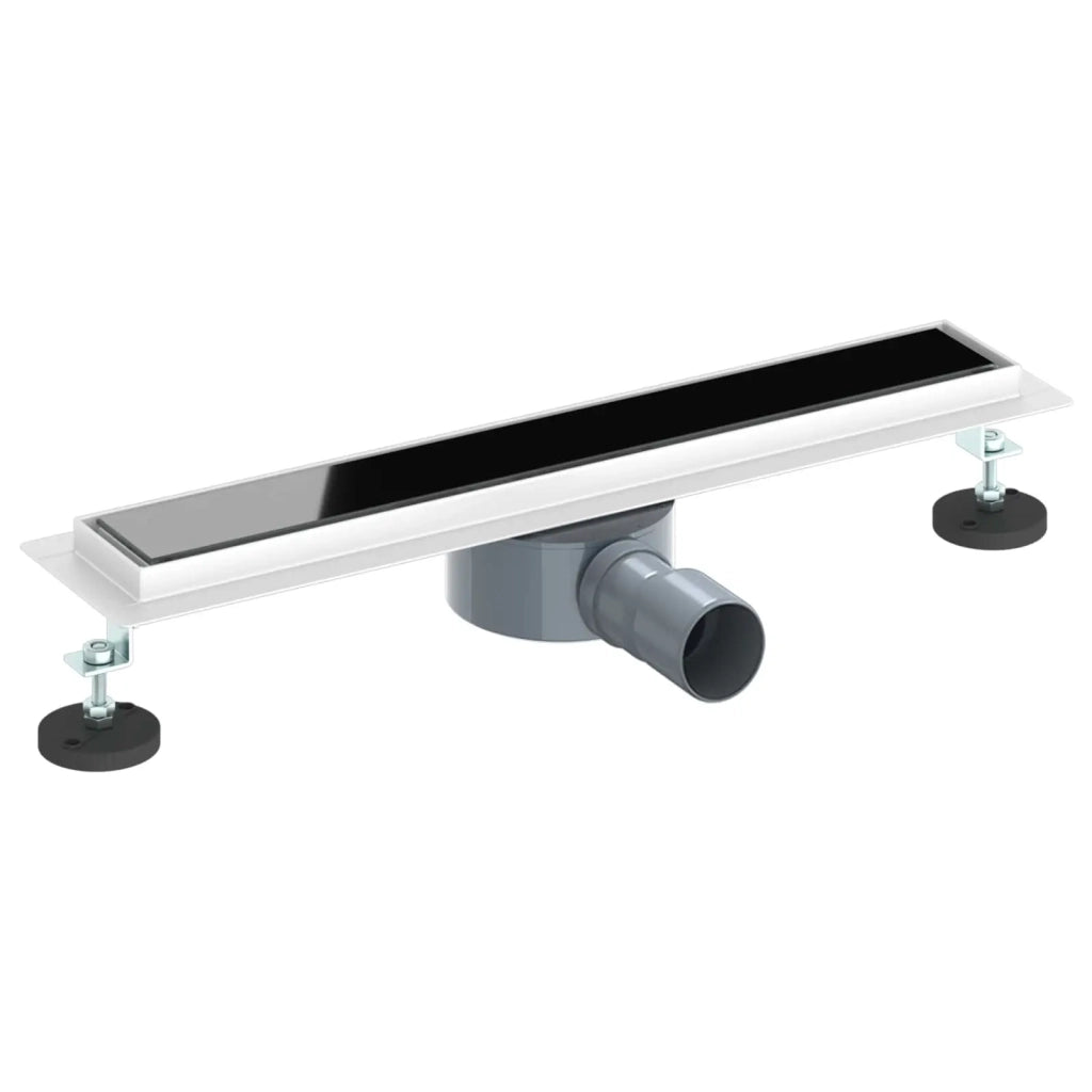 Scarico doccia con copertura in vetro e sifone a 360° 50 cm 42015973