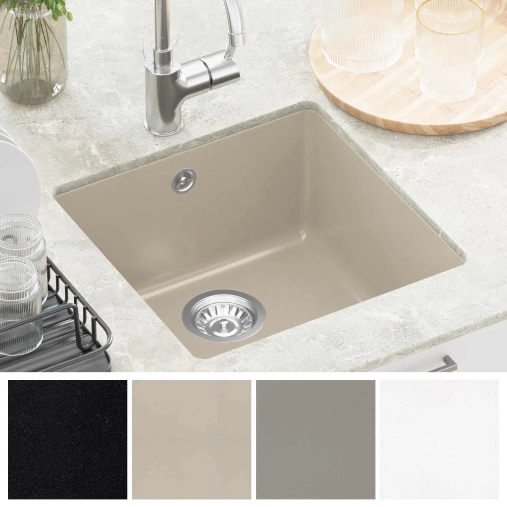 Lavello Beige 430 x 460 mm 80% Quarzo e 20% Resina CFW4237576