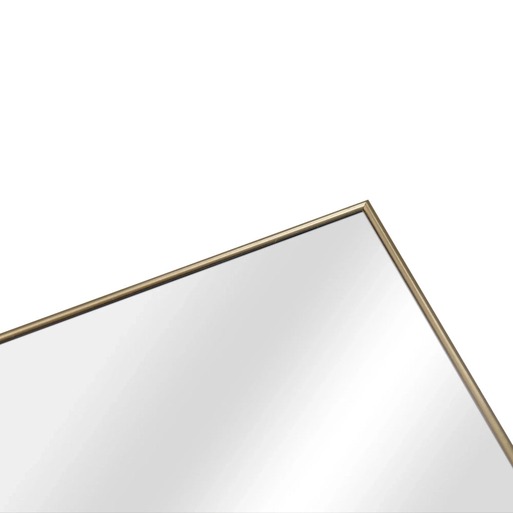 Specchio a figura intera basculante 150 x 35 cm oro 03_0007969
