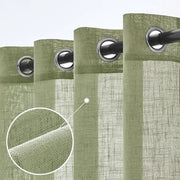 Gordini a lusso con occhi, trasparenti, moderni, in set da 2, 140 x 145 cm (b x h), colore verde