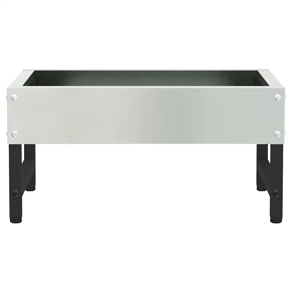 Mangiatore per Uccelli Argento 80 x 28 x 13.5 cm CFW4661398