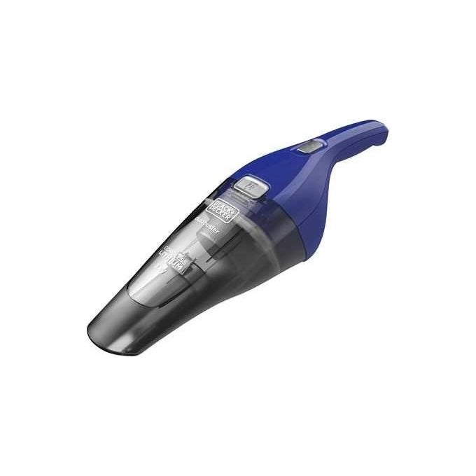 Black & Decker NVC115WA aspirapolvere senza filo Blu, Grigio Senza sacchetto