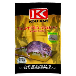 TRAPPOLA PER TOPI KOLRAT TABLET 2 TAVOLETTE 14X19CM- 1,0 pz