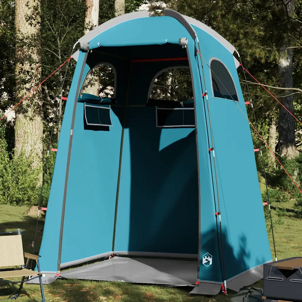 Tenda da Doccia-Tenda Doccia Portatile Blu Impermeabile 824289