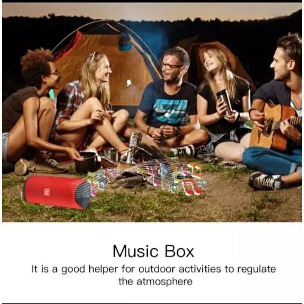 Trade Shop - Cassa Altoparlante Portatile Bluetooth Wireless 5.0 Radio Viaggio Casa Cellullare -