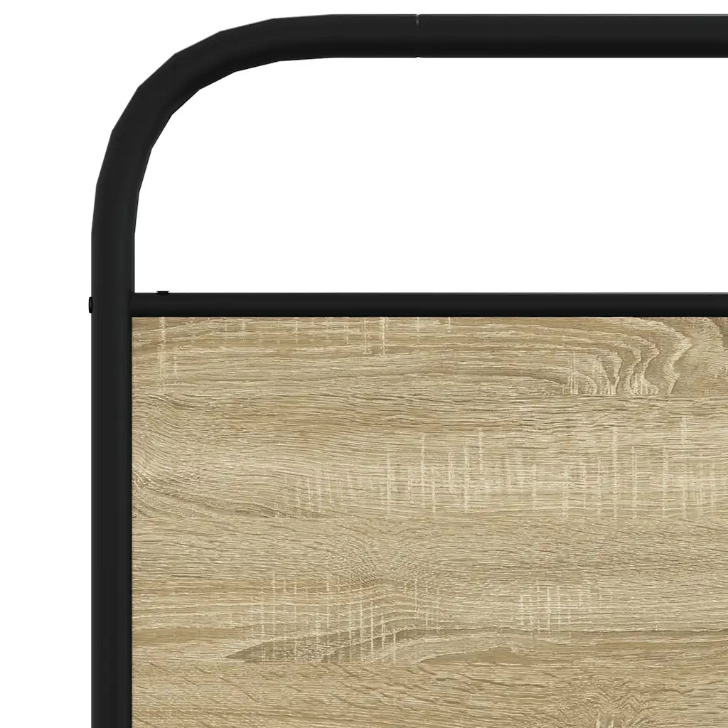 Giroletto senza Materasso Rovere Sonoma 90x200 cm in Truciolato 4100269