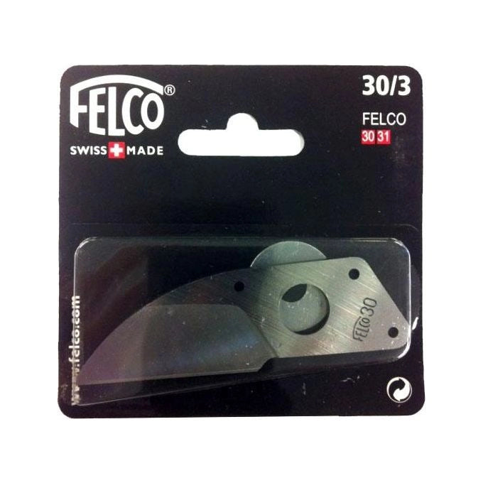 Felco 30-3 Lama di Ricambio per Cesoie da Giardino compatibile modelli 30 31 acciaio temprato colore Argento