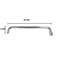 Becco canna per cucina industriale extralunga universale cm 40