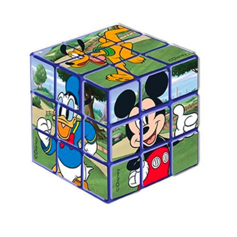 Trade Shop - Cubo Di Rubik Mickey Mouse Cubo Magico Rompicapo Gioco Abilità Educativo Bambini -