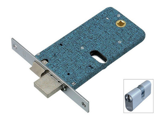 serratura alluminio infilare fasce 3m+s. con cilindro art. 770 e.70 - f.16 cod:ferx.vit25064