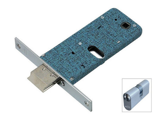 serratura alluminio infilare fasce 2m+s. con cilindro art. 380 e.60 - f.16 cod:ferx.vit29602