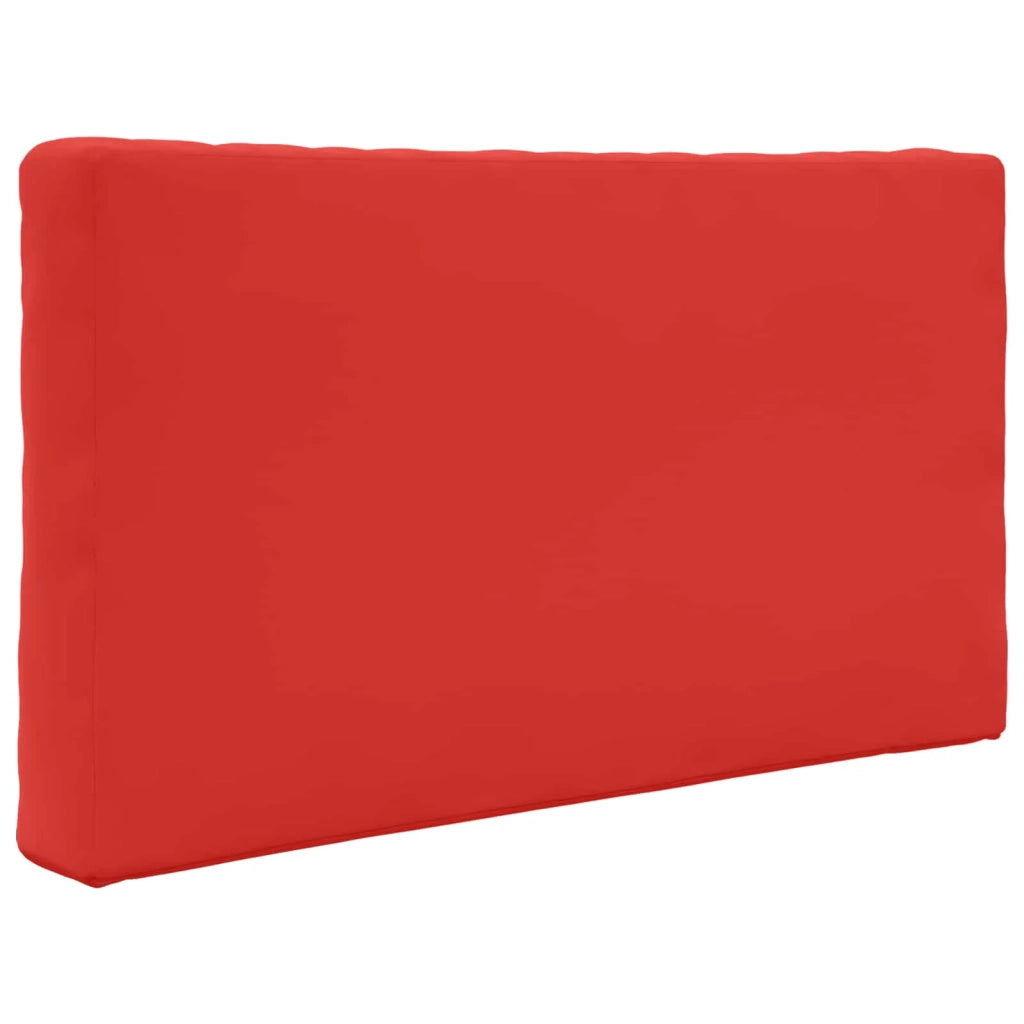 Cuscino per divano da esterno 3 pcs Rosso Poliestere 900869