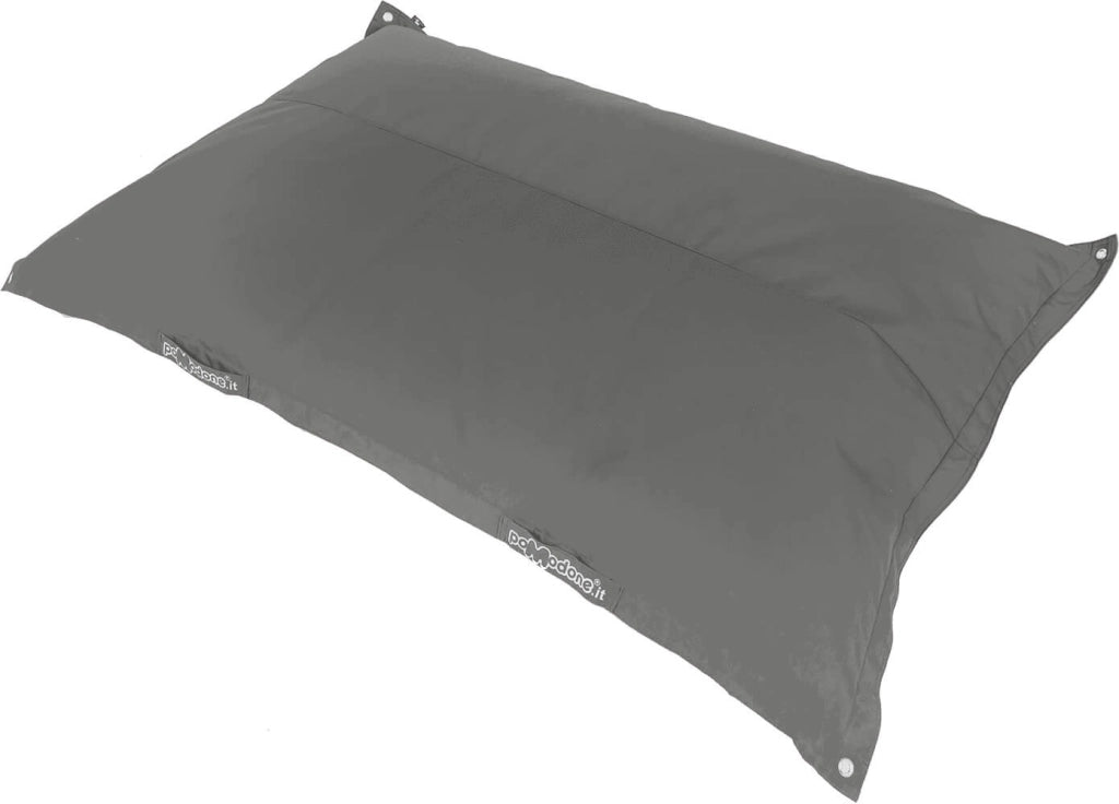 Cuscino Galleggiante 163x111cm in Tessuto Pomodone Galleggiante Grigio