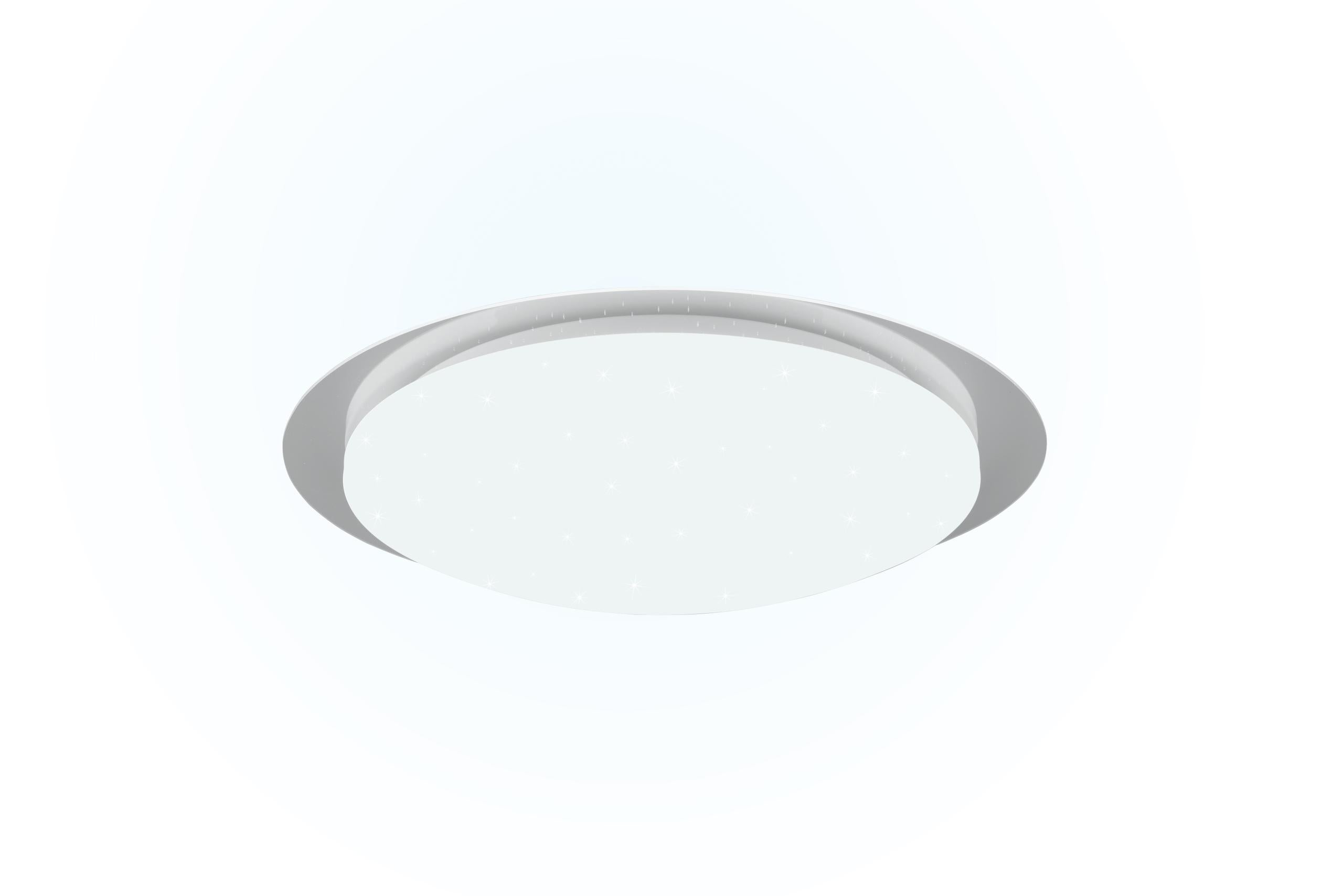 Plafoniera da Interno a led in Plastica Bianco