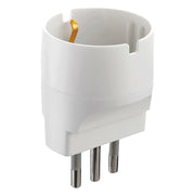 ADATTATORE SINGOLO spina 2P + T 10A - art.71916- 25 pezzi  - ELECTRALINE