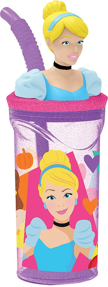 Borraccia per bambine in plastica Principesse 360 ml