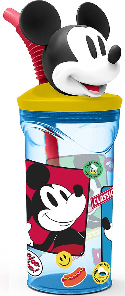 Borraccia per bambini in plastica Mickey Mouse 360 ml