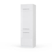 Vicco Armadio frigorifero Bianco lucido 60 cm