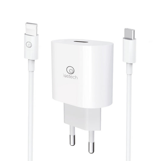 caricatore super rapido con cavo da usb-c a lighting cm.120 cod:ferx.1133