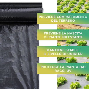 TELO PACCIAMATURA PASSO 20 EBAY 80 cm/100 mt