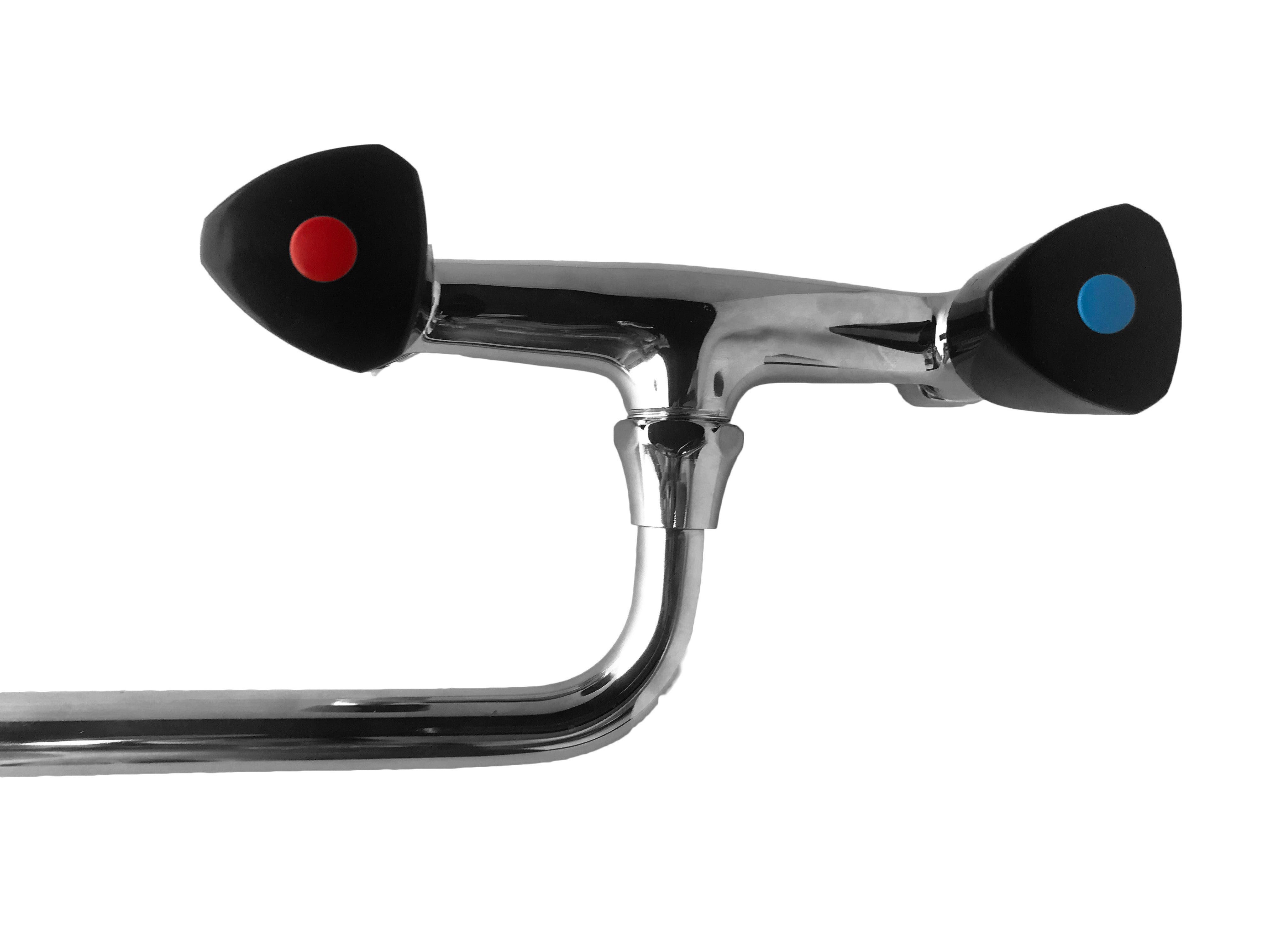 Rubinetto per cucina industriale con canna extralunga , a muro