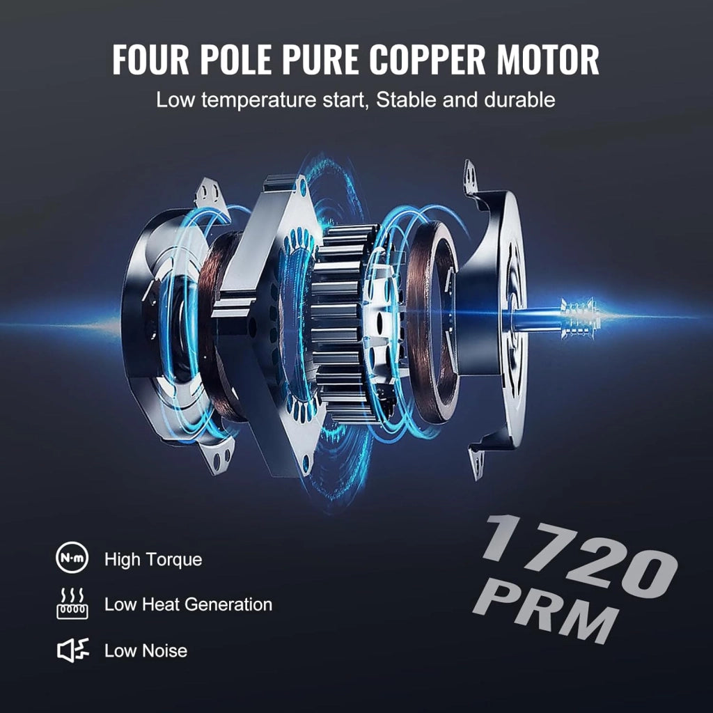 Kit Pompa a Vuoto Monostadio per Aria Condizionata di Automobili 150W Pressione tra 55-276 Bar, Kit Pompa Vuoto 100 L/min per Riparazione di Condizionatore Frigo Refrigeranti HVAC