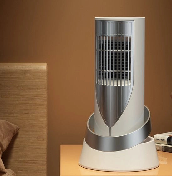 Ceramica verticale radiatore a riscaldamento PTC, formato compatto, adatto per uso in camera da letto e in casa, riscaldatore a ventola energetico per ufficio.