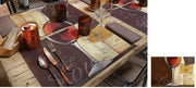Set 200 Tovagliette da Tavola Chateaux Deluxe 60 Gr 40 x 30 cm