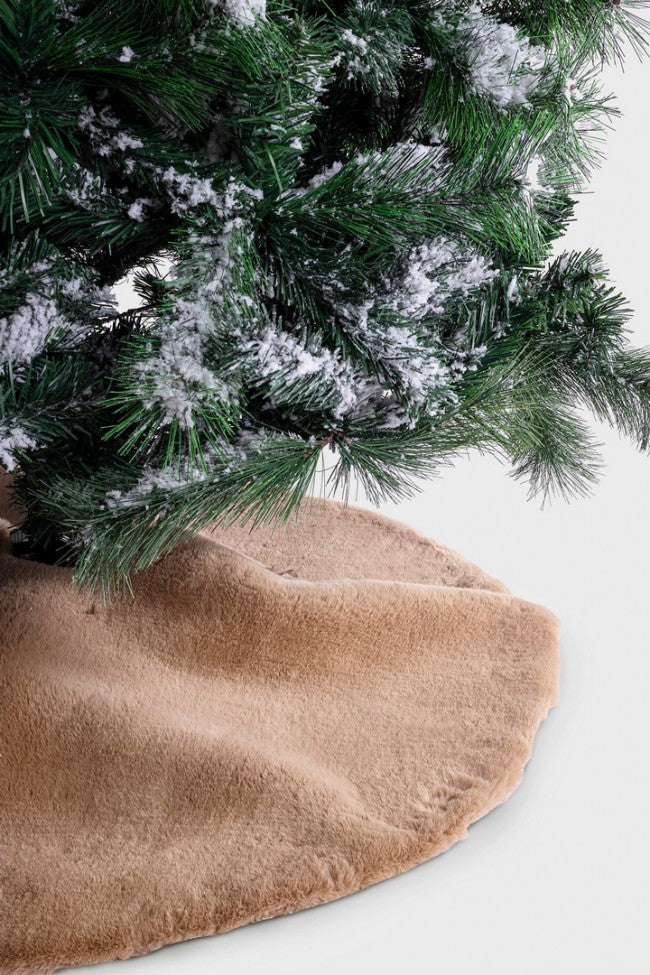 Copribase Albero Kathlyn Cammello, Diametro 90cm (4 Pezzi)