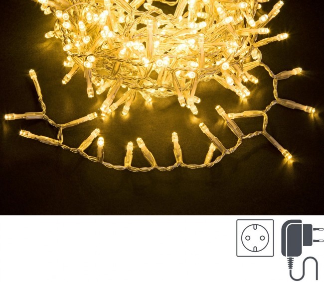 Snake Light 760 LED Classic, Filo Trasparente 5mm, IP44 (6 Pezzi)