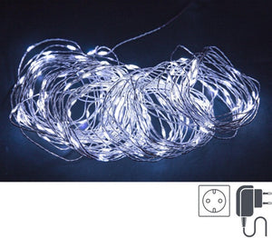 Striscia Luminosa con 200 MicroLED Bianco IP44 (12 Pezzi)