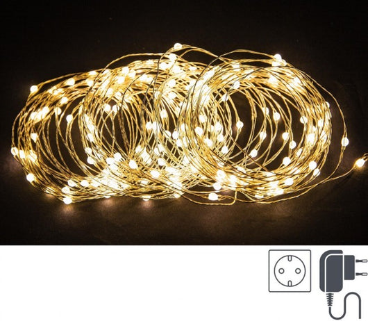 Striscia Luminosa con 200 MicroLED Lux Classic IP44 (12 Pezzi)