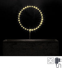 Cerchio Luminoso con 35 MicroLED Bianco Classic Diametro 35cm (3 Pezzi)