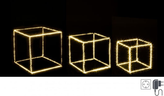 Set di 3 Cubi Luminosi 820 MicroLED Classic