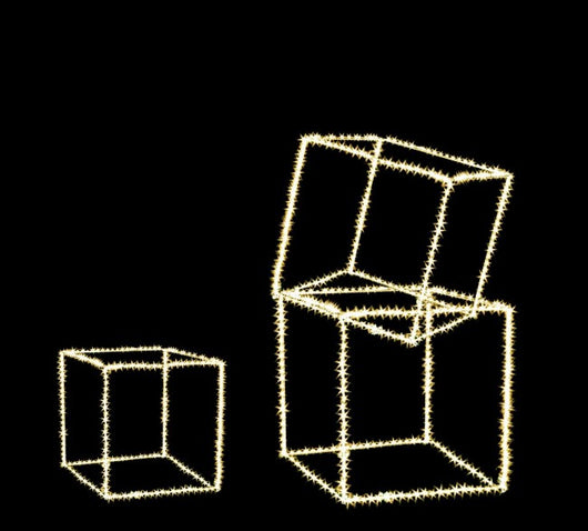 Set di 3 Cubi Luminosi 820 MicroLED Classic