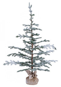 Pino Elbrus Innevato Altezza 90cm (2 Pezzi)